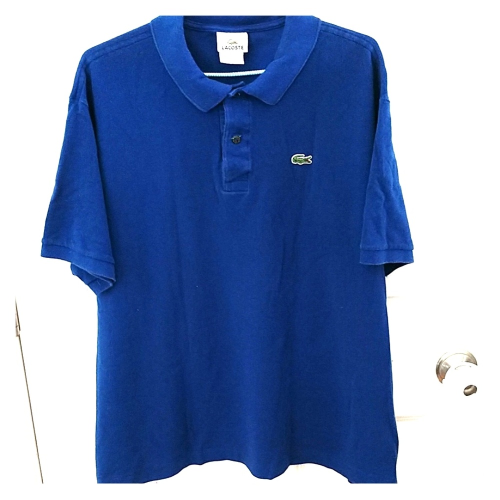 Lacoste Royal Blue Polo Size 8